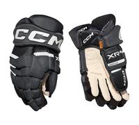 CCM Tacks XR PRO Black/White Junior Guantes de hockey 11″