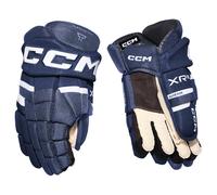 CCM Tacks XR80 Navy/White Junior Guantes de hockey 10″