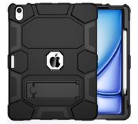 CCMAO Funda para iPad Air de 13 pulgadas M3/M2 2025/2024, iPad Air de 13 pulgadas con soporte y soporte para lápices, elegante funda híbrida de tres capas resistente a prueba de golpes para niños,