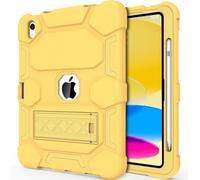 CCMAO Funda para iPad de 10ª generación de 10.9 Pulgadas 2022, iPad (A16) de 11ª generación de 11 Pulgadas 2025, con Soporte y Soporte para lápices, Funda Protectora híbrida Resistente a los Golpes