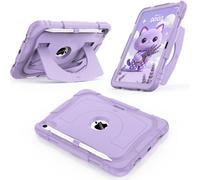 CCMAO Funda para iPad de 11 pulgadas (A16) 2025/iPad de 10ª generación 2022 (11.9 pulgadas) con soporte duradero, soporte para lápices, funda protectora híbrida resistente a los golpes para iPad 11/10