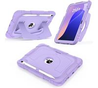 CCMAO Funda para iPad de 11 pulgadas (A16) 2025/iPad de 10ª generación 2022 (11.9 pulgadas) con soporte duradero, soporte para lápices, funda protectora híbrida resistente a los golpes para iPad 11/10
