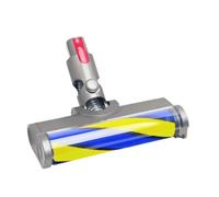 CCNJDEDSAZV Cabezal de Rodillo Suave, Compatible con Dyson, V7 V8 V10 V11 | V15, 25.5×10cm, liberación rápida, rotación vertical 90° y horizontal 150°, rodillo lavable