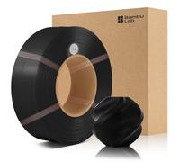 CCTREE Bamboo Original X1 PLA Basic Refill Filament 1,75 mm, High Toughness&High Speed, Easy Printing with RFID para Bambu Lab A1/X1/P1 AMS 1 kg +/- 0,03 mm (Without Spool) (Negro 10101)