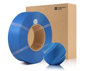 CCTREE Bamboo Original X1 PLA Mat Refill Filament 1,75 mm High Toughness&High Speed, Easy Printing with RFID para Bambu Lab A1/X1/P1 AMS 1KG +/- 0,03 mm (Without Spool) (azul marino 11600)