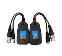 CCTV Direct CTD-621 CTD-621 Pack de 2 transceptores de 1 canal de vídeo HD (HDCVI/HDTVI/AHD) y alimentación, ECONOMICOS.