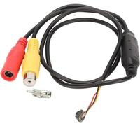 CCTV HD Mini cámara de seguridad estenopeica 1000TVL 3.6mm 90degree Mini cámara de vigilancia oculta para seguridad del hogar