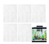 ccuzs Aquarium Mesh Bag, 5X Filter Media Fine Mesh Tote, Freshwater & Saltwater Filtration Solution, Easy To Use and Clean Water For Home & Oceanarium and Efficient Filtration