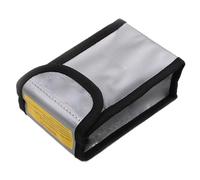 ccuzs Battery Safety Bag, Storage Guard Protector, Wear-Resistant Charging Bag Providing an Layer of Protection for Secure Transportation and Safe Batteries Storage, 1 Piece, 115 x 100 x 75 mm,