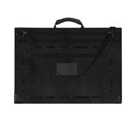 ccuzs Bolsa de portafolio de arte, organizador de almacenamiento impermeable, portador de dibujo y cuaderno de bocetos, lienzo, póster, tablón de anuncios y protector de marco, ligero y resistente