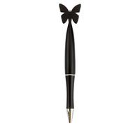 ccuzs Butterfly Ballpoint Pens - Portable Writing Stationery Set | Smooth Ink Journal Markers Lightweight Comfortable for School, Planning, Sketching, Crafting and Journaling