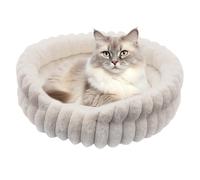 ccuzs Cama para Gatos Interior, Cama para Mascotas, Cozy Sleeping Supplies, Soft Plush Calming Design, Warm Comfortable Material, Puppies Cats Winter Travel, Ideal Outdoor Cold Weather Animal Rest