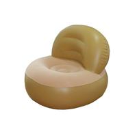 ccuzs Camping Lounge Chair, Portable Inflatable Couch with Air Pump, 35.43x35.43x28.35 Inches Lightweight Folding Air Sofa, Comfortable Blow Up Lounger for Indoor and Outdoor Use