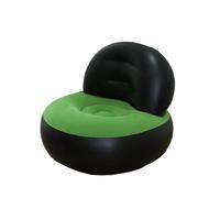 ccuzs Camping Lounge Chair, Portable Inflatable Couch with Air Pump, 35.43x35.43x28.35 Inches Lightweight Folding Air Sofa, Comfortable Blow Up Lounger for Indoor and Outdoor Use