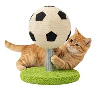 ccuzs Cat Scratcher Toy - Interactive Soccer Ball | Enrichment Activity Scratch Rolling Play Design Mental Stimulation Exercise Fun for Indoor Outdoor, Pet Training, Stress Relief