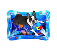 ccuzs Cat Water Mat, Interactive Pet Toy, Cooling Kitten Mat, Cat Activity Playpad with Comfortable and Non Slip Construction for Keeping Your Feline Friend Active, 1 Piece