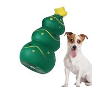 ccuzs Christmas Dog Chew Toys, Squeaky Teething Toy for Puppies, Fun Pet for Indoor Chewing and Fetch, Adorable Interactive Toy for Small and Large Dogs, 1 Piece