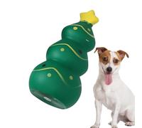ccuzs Christmas Dog Chew Toys, Squeaky Teething Toy for Puppies, Fun Pet for Indoor Chewing and Fetch, Adorable Interactive Toy for Small and Large Dogs, 1 Piece