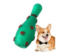 ccuzs Christmas Dog Chew Toys, Squeaky Teething Toy for Puppies, Fun Pet for Indoor Chewing and Fetch, Adorable Interactive Toy for Small and Large Dogs, 1 Piece