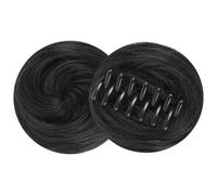 ccuzs Claw Clip Hair Pieces for Women, Creative Clip-In Hair Buns, Stylish scrunchy Extensions, Thick Volume Enhancer for Elegant Updos, Easy Accessory, 2.17in
