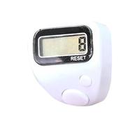 ccuzs Contador de dedos - Clicker Ring Five Digital Display Silent Tally Contador | Dispositivo de conteo portátil portátil para golf, pesca, tejer, ganchillo, senderismo, entrenamiento deportivo