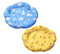 ccuzs Cooling Dog Mat, Chill Pet Pad, Washable Portable Pets Soft Durabled Mat, Cooling Gel Bed Ideal for Animals Indoor and Outdoor Use, 17.72 Inches