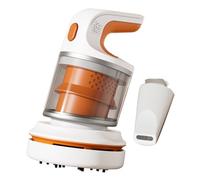 ccuzs Cordless Computer Vacuum Cleaner - Compact Quiet Mini Cleaning Device | Portable Dust Remover for Desk Floor Table Home Office Travel Indoor Outdoor Use