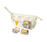 ccuzs Cute Pencil Case, Wide Opening Pouch, Pen Organizer Case, Lightweight Pen Case with Cute Bear Design and Convenient Handle 8.27x5.12x2.76 Inches for Students and Adults (1 Piece), Atributo