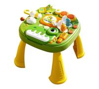 ccuzs Dinosaur Activity Center, Musical Learning Table, Activity Play Table, Kids Play Table, Dinosaur Play Center, Musical Kids Table, Standing Activity Table, Dinosaur and Girls