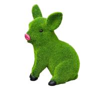 ccuzs Garden Statue - Flocked Animal Ornaments | Outdoor Decorative Figurines Realistic Textured Finish Weather Resistant for Terrace, Balcony, Landscape, Party, Backyard, Lawn or Porch
