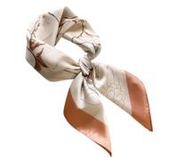 ccuzs Head Scarf Bandana - Elegant Satin Square Lightweight Hair Wrap | Fashion Accessories Silk Feel Scarf for Blouse, Jeans, Dresses, Travel, Daily Commuting or Style Hair Cover
