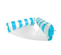 ccuzs Inflatable Pool Floats - 2 in 1 Striped Hammock Water Floating Lounge | Chair Portable Air Mattress Pool Raft Relaxation Float Bed for Lake, Sea, River, Camping, Travel or Summer Outdoor