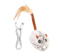ccuzs Interactive Cat Mice Toys, Realistic Teaser Wand, Small Mice for Cats, Engaging & Fun, (3-Pack), Ideal for Indoor Play, Kittens, Active Cats,75.5g
