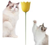 ccuzs Interactive Cat Toy, Electric Rotating Flower Teaser for Cats, Automatic Indoor Exercise Toy, Operates Automatically with a Quiet Motor, for Cats and Puppies, 1 Piece