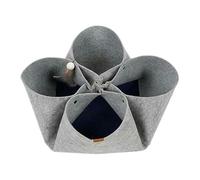 ccuzs Interactive Cat Toy, Kitten Playground Toy, Foldable Lightweight Sturdy Cats Plays Tunnel, Portable Kitten Tunnels with Built in Ball Toys, 24.8x24.8x9.84in Gray, Red, White