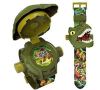 ccuzs Kids Projection Watch Toy - Silicone Adjustable Strap 3D Cartoon | Animal Image Display Fun Light Up Wrist Gadget for Boys, Girls, Christmas, Holiday, Travel Indoor Outdoor Camping Play