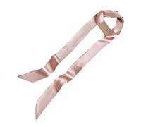 ccuzs Long Neckerchief - Women Silky Retro Thin Elegant Neck Scarf Design | Fashion Multi Use Headband Handbag Wrap Accessory for Party, Dating, Daily Commuting or Outfit Use
