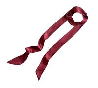 ccuzs Long Neckerchief - Women Silky Retro Thin Elegant Neck Scarf Design | Fashion Multi Use Headband Handbag Wrap Accessory for Party, Dating, Daily Commuting or Outfit Use