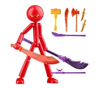 ccuzs Movable Action - Figure Articulated Joint Model Display | Collectible Poseable Character Toy Premium Detail Craft Build Table for Bedroom, Living Room, Office, Study or Nightstand Use