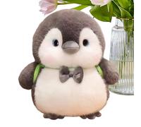 ccuzs Penguin Plush Toy - Soft Stuffed Sea Animal with Bow | 9.84in Height, Adorable Backpack Design for Children Teens Adults, Ideal Present for Christmas Birthdays Holidays or Special Occasions