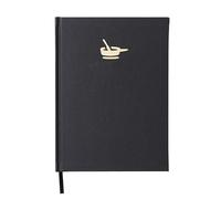 ccuzs Personal Cooking Notebook, Blank Cookbook Journal, Lightweight Make Your Own, Portable Recipe Writing, Hardcover Cooking Notebook for Kitchen, Cook, 22.4x17.9cm