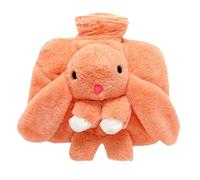 ccuzs Reusable Hot Water, Wide-mouth Hot Pack, Soft Bunny Warmer, Removable Plush Feet Warmer Hot Water Pack With Leakproof Water-filled Design For Men, Women, And Kids