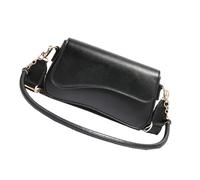 ccuzs Shoulder Purses, Fashion Bags, PU Leather Multi-Pocket Shoulder Bag, Stylish Cell Phone Purse, Spacious For Everyday Use, Adjustable Strap Organized, 24x5x13cm, Negro, riferimento Alla
