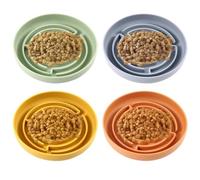 ccuzs Slow Eating Training, Silicone Dog Bowl, Anti Choking Interactive Toys, Bloat Stop Feeder for Dogs to Promote Healthy Digestion and Prevent Fast Eating, 7.48 x 7.48 x 7.48 in