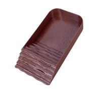 ccuzs Tortoise Water Dish, Small Reptile Bathtub, Lightweight Turtle Food Bowl with Ramp, Amphibian Habitat Accessory, Ideal for Lizards, Frogs, and Turtles, 10.63x5.51x2.56in