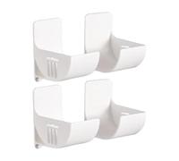 ccuzs Wall Foil Organizer Rack, 4X Adhesive Storage Holder, No-Punch Space-Saving Solution for Foil and Garbage Bags, Perfect for Cabinet Sides and Dining Room Organization, 4 Pieces