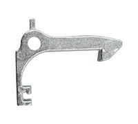 ccuzs Washing Machine Door Locker, Washer Lock Replacement Hook, Safety Protection Lock for Front Load Washing Machines, 0.35x1.14x0.79 Inches, Stainless Steel