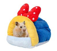 ccuzs Winter Pet House, Small Animal Nest, Hedgehog Sleeping Bed, Chinchilla Warm Bed with Cozy Winter Design and Soft Sleeping Bed for Hamsters, Chinchillas, and Hedgehogs During Cold Seasons