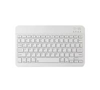 ccuzs Wireless Keyboard, Ergonomic Computer Keyboard, Handheld Keypad, Quite Rechargeable Low Profile for Smartphones, Compact bluetooths Keyboards, Slim Portable Typing Device