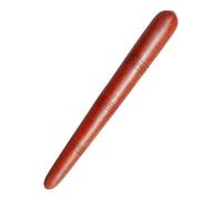ccuzs Wooden Foot Massager, Handheld Massage Stick, Lightweight Design, Multipurpose Relaxation Tool, Comfortable Grip Travel Friendly for Home and Office Use, 5.51 Inches